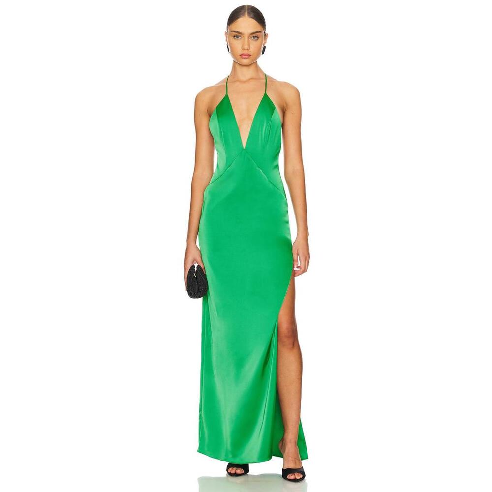 Katie May Green Maxi Dress